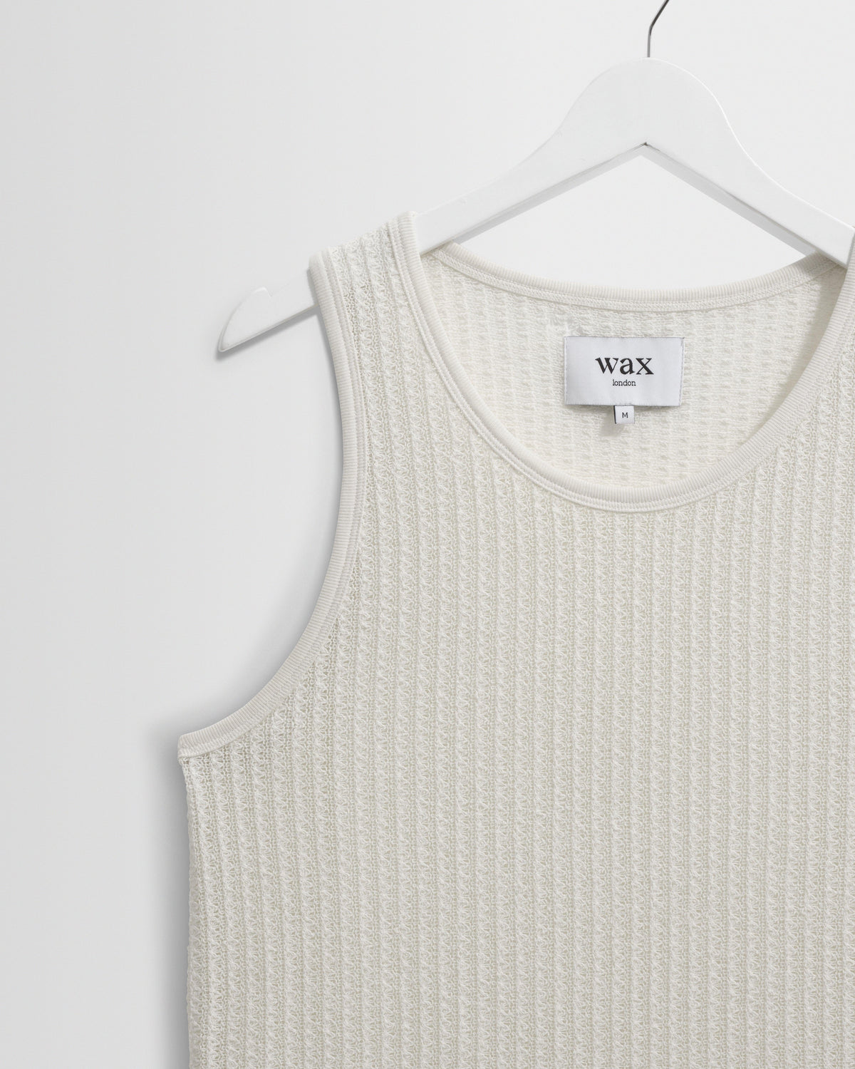 Prim - Ecru Open Knit Vest