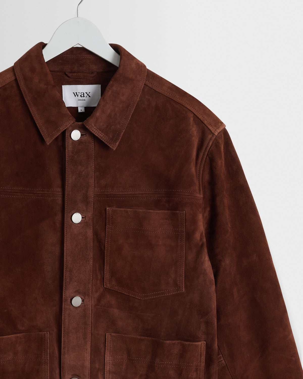Robin - Brown Suede Chore Jacket