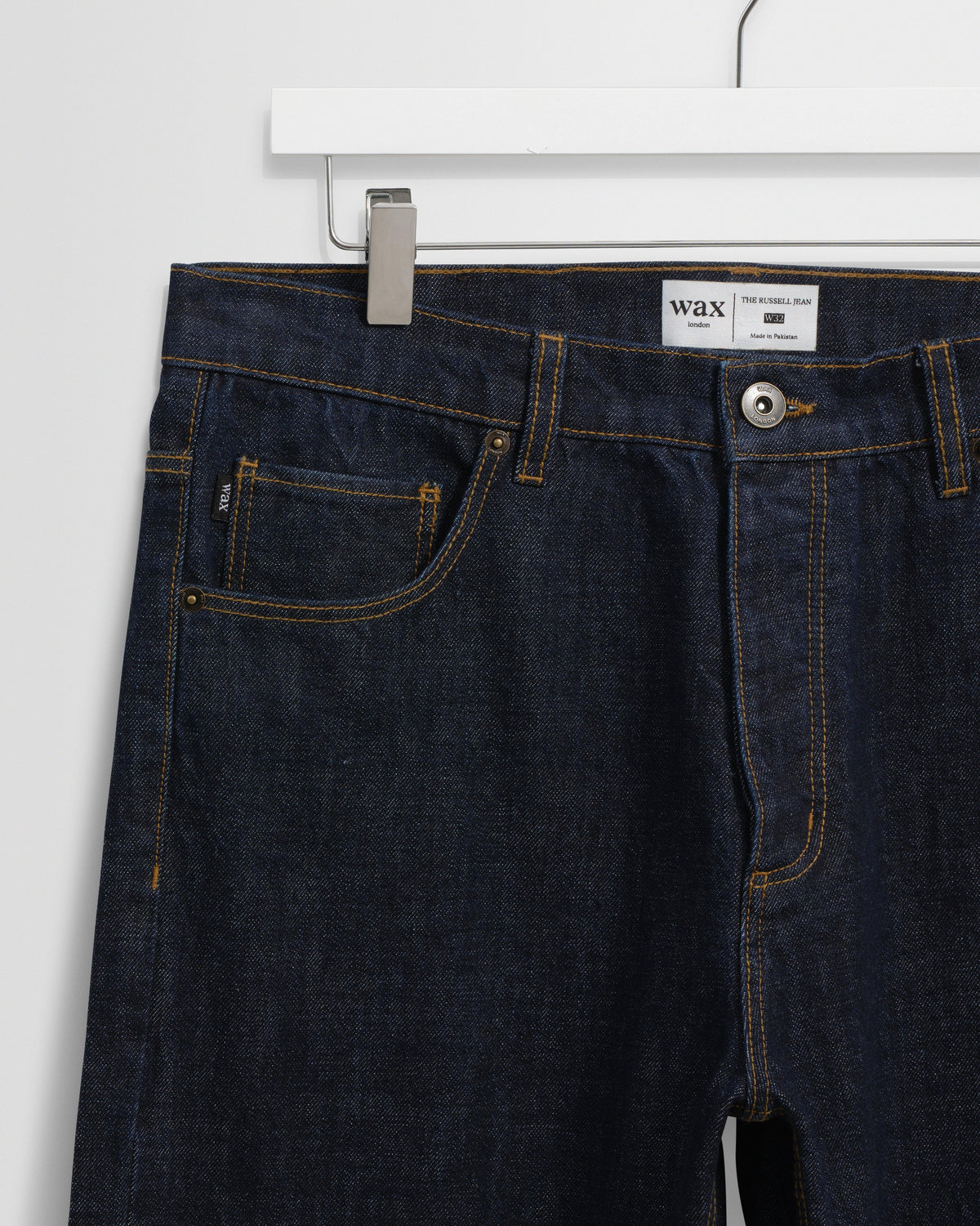 Russell - Rinse Wash Selvedge Straight Fit Denim Jeans