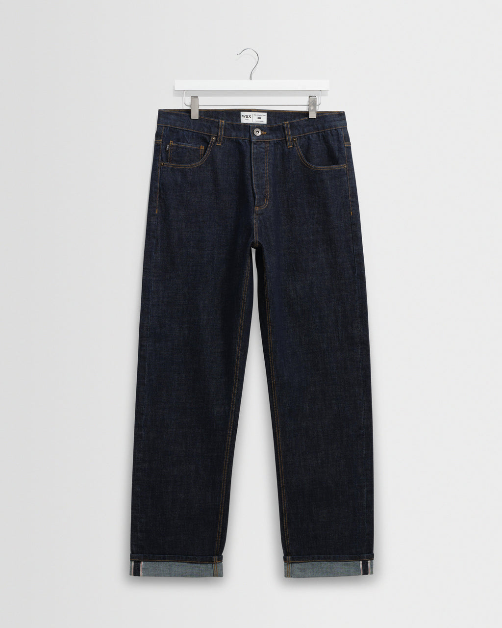 Russell - Rinse Wash Selvedge Straight Fit Denim Jeans