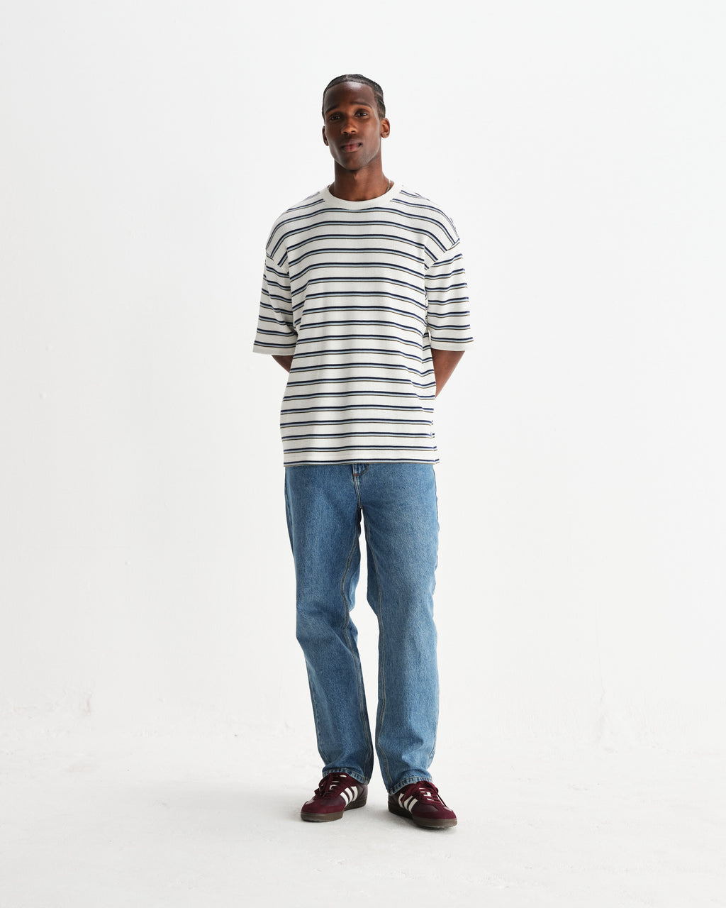 Russell - Vintage Blue Straight Fit Denim Jeans