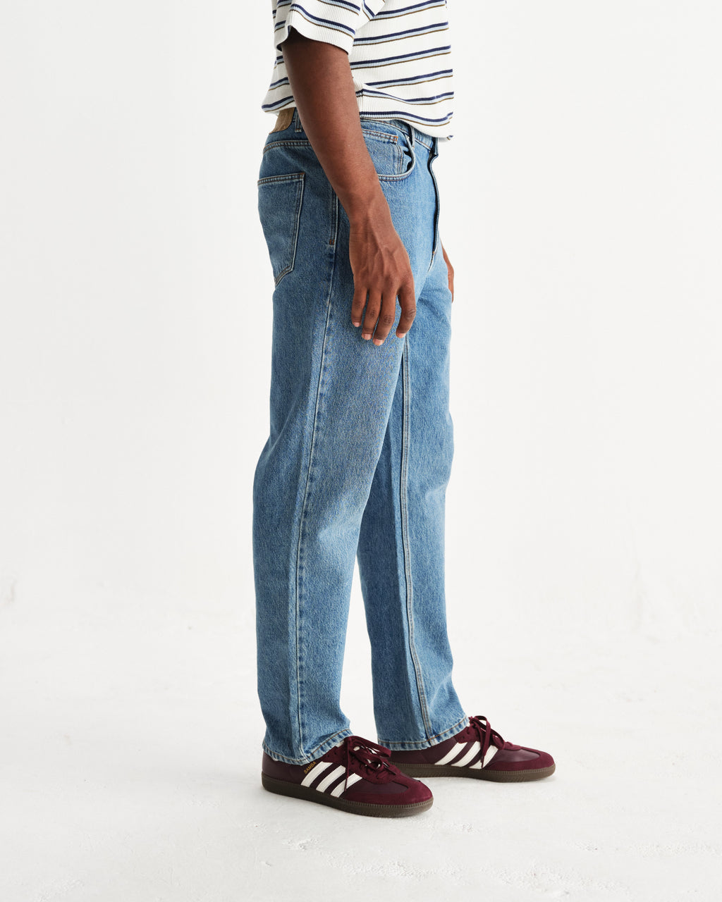 Russell - Vintage Blue Straight Fit Denim Jeans