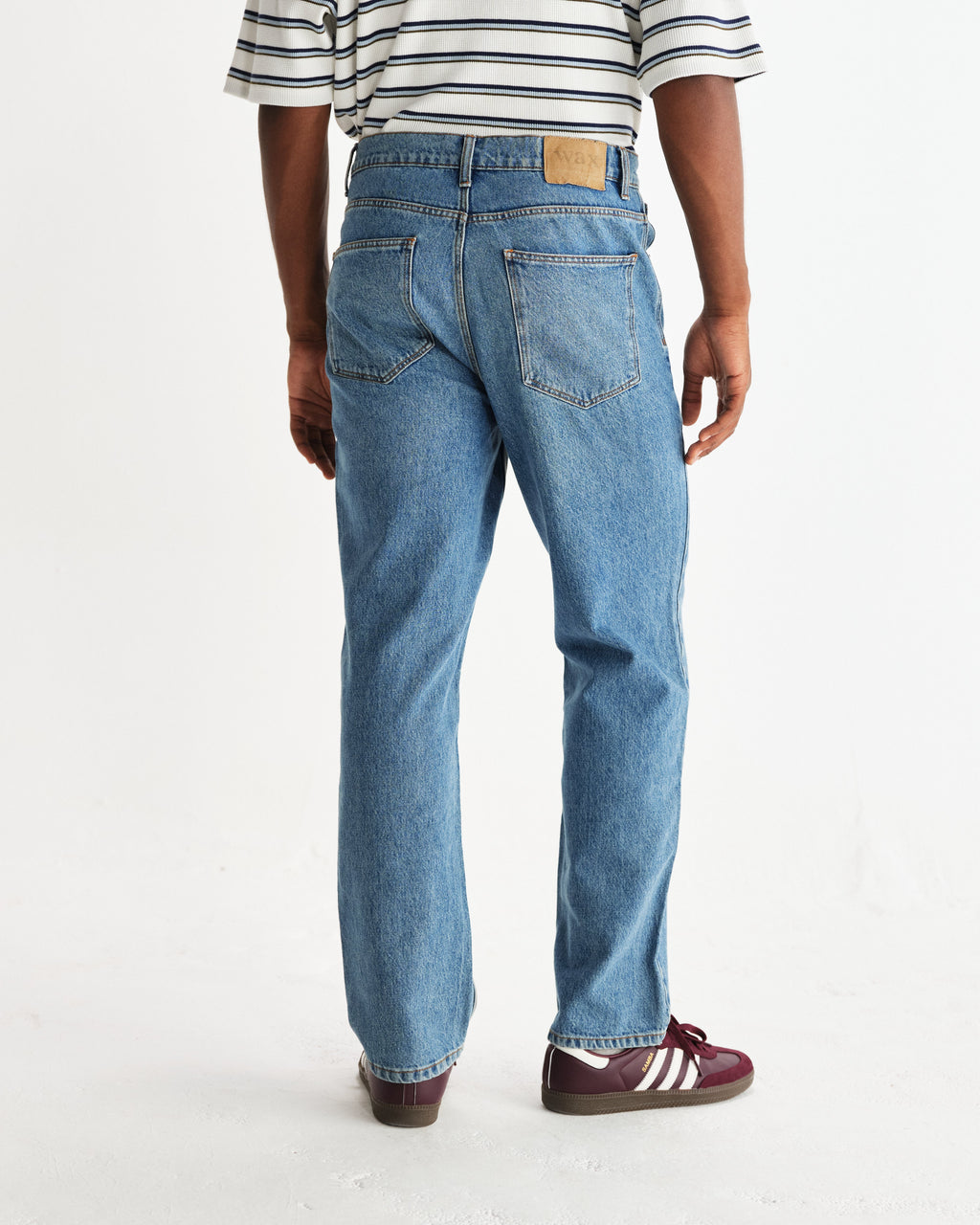 Russell - Vintage Blue Straight Fit Denim Jeans