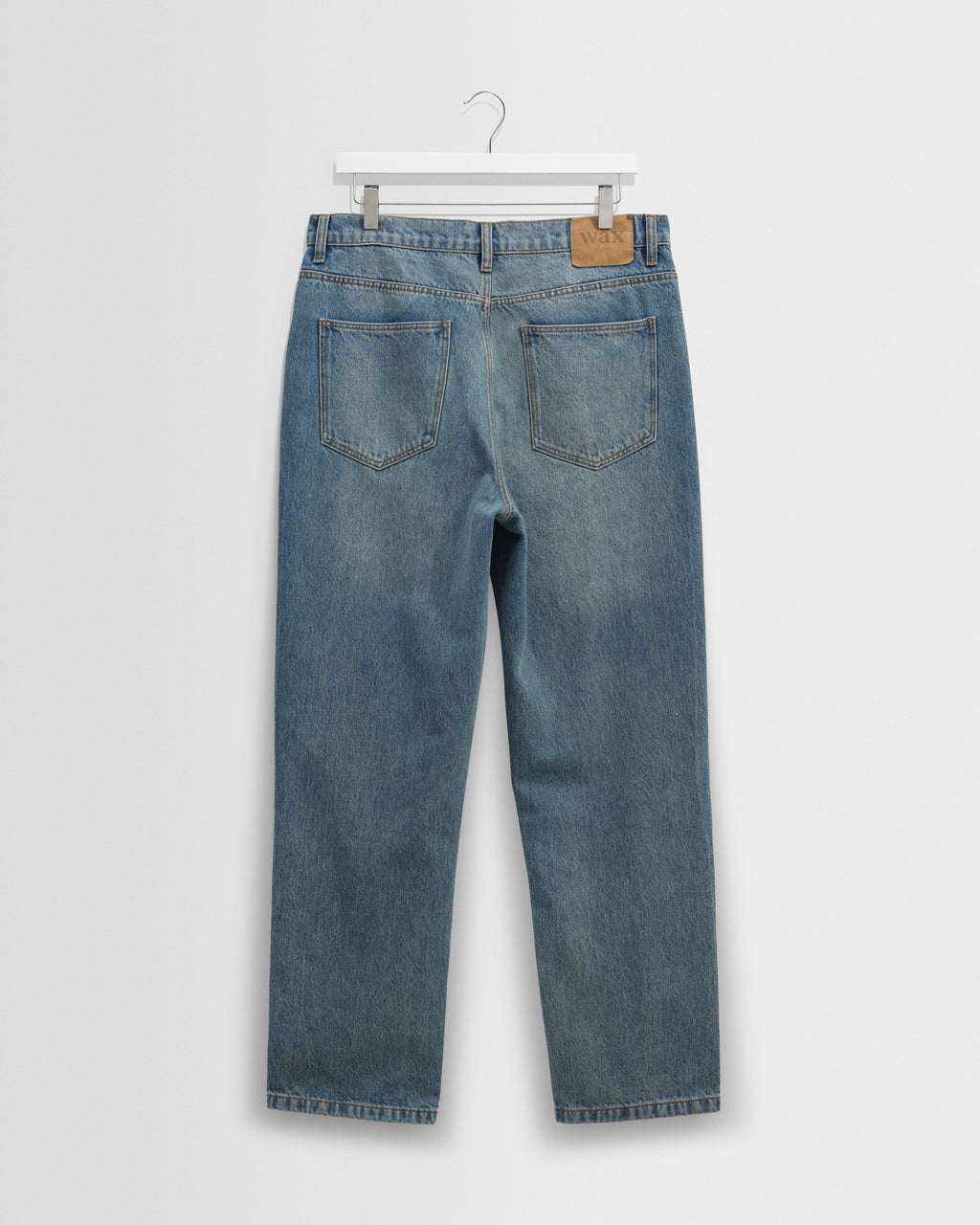 Russell - Vintage Blue Straight Fit Denim Jeans
