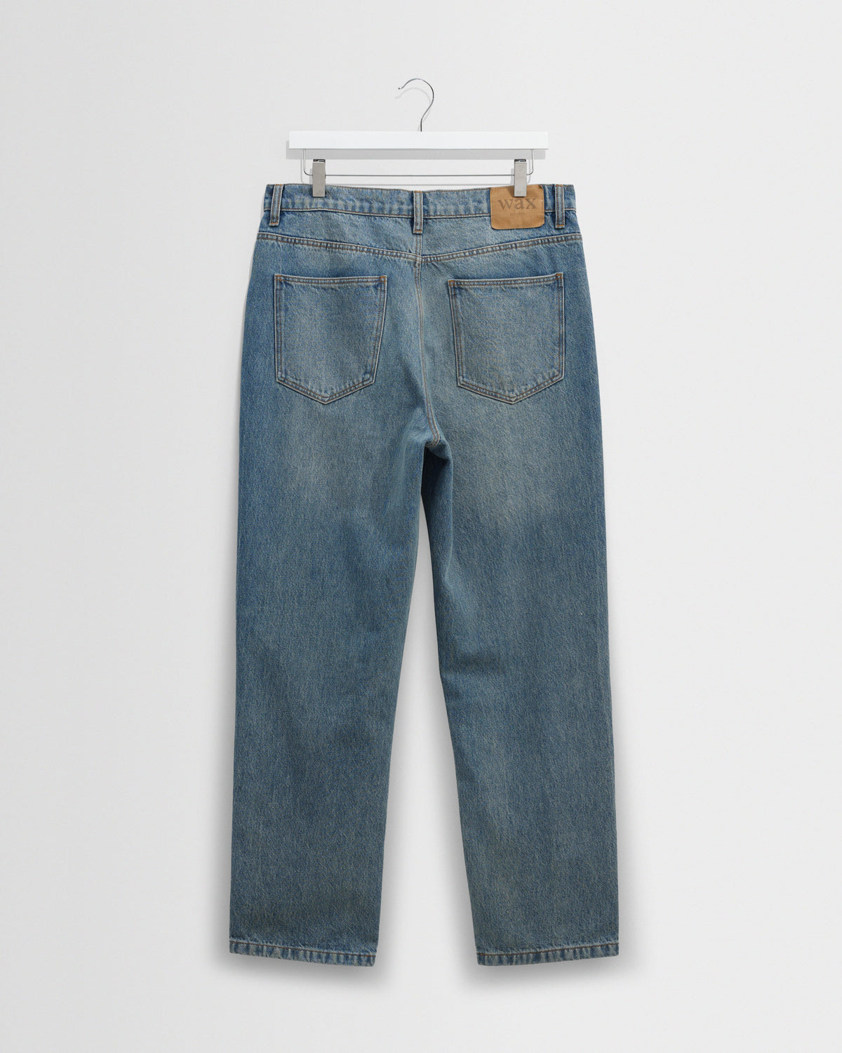 Russell - Vintage Blue Straight Fit Denim Jeans