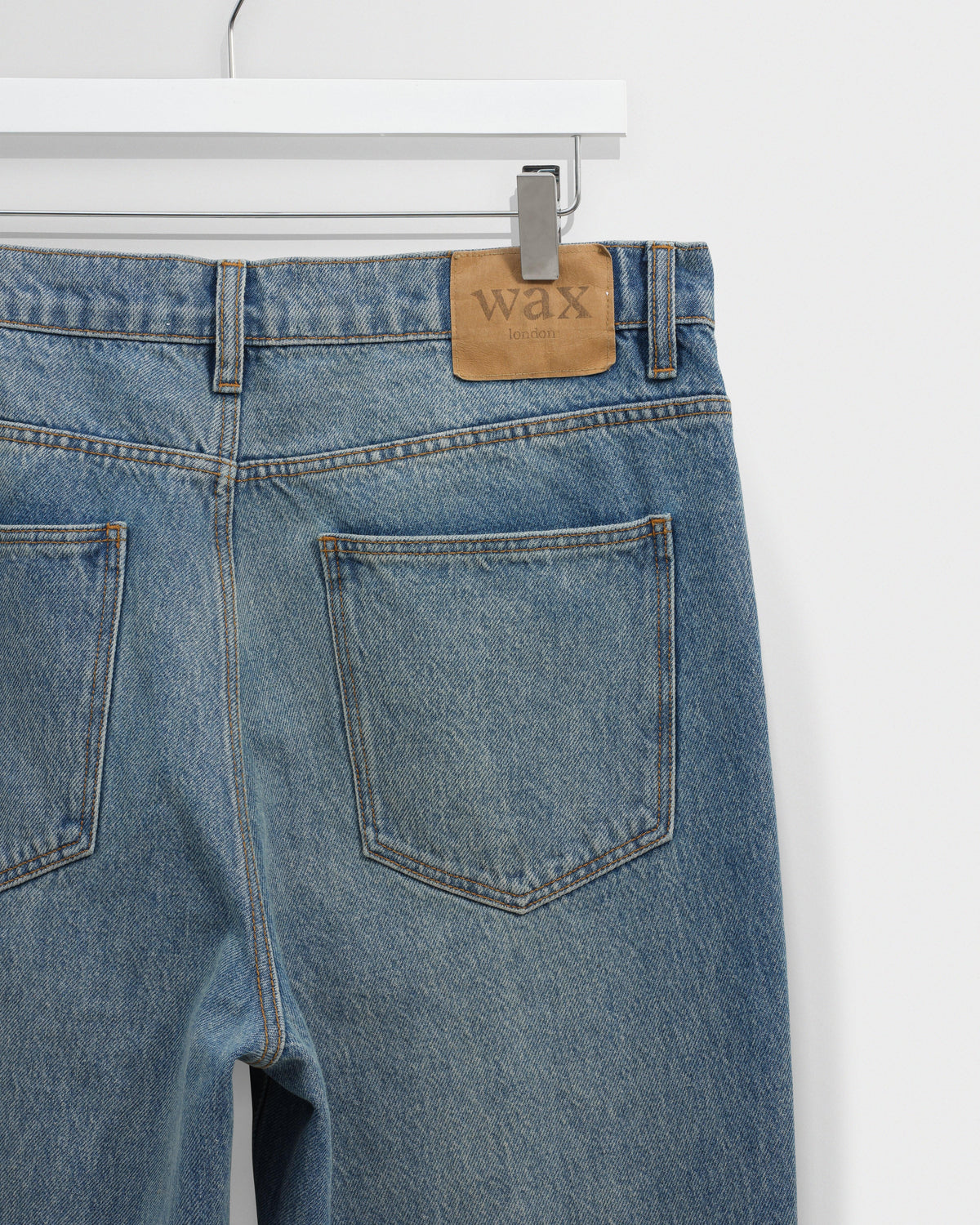 Russell - Vintage Blue Straight Fit Denim Jeans