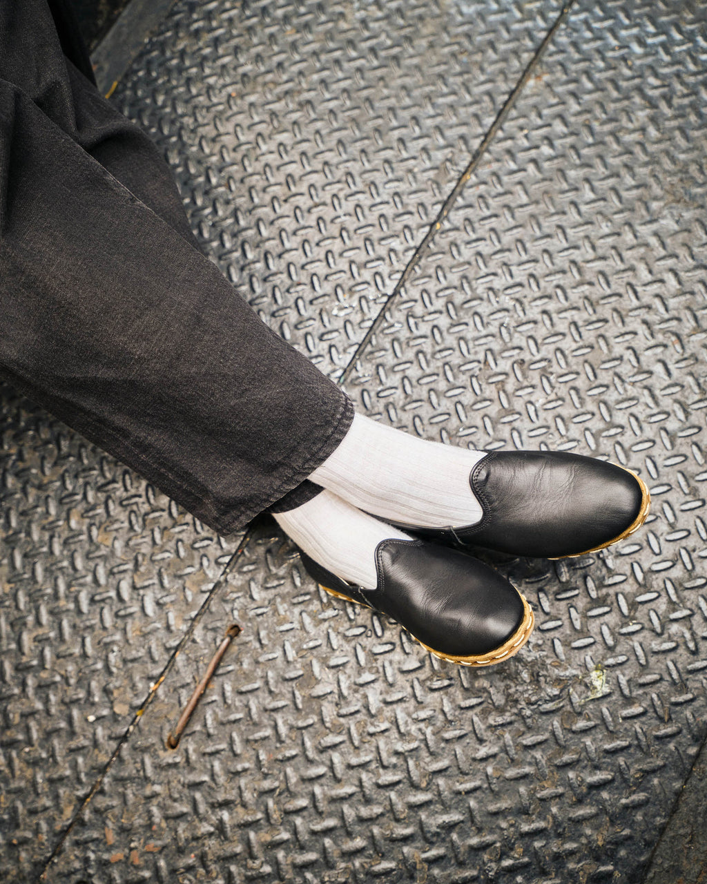 Sabah – Glove Black Leather Shoes