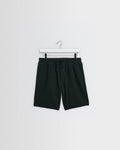 Sam - Bottle Green Textured Waffle Shorts