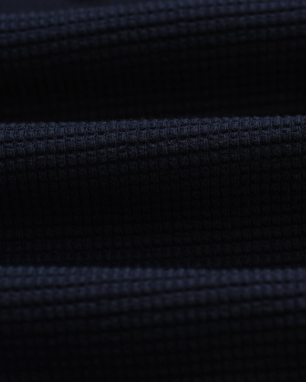 Sam - Navy Textured Waffle Shorts