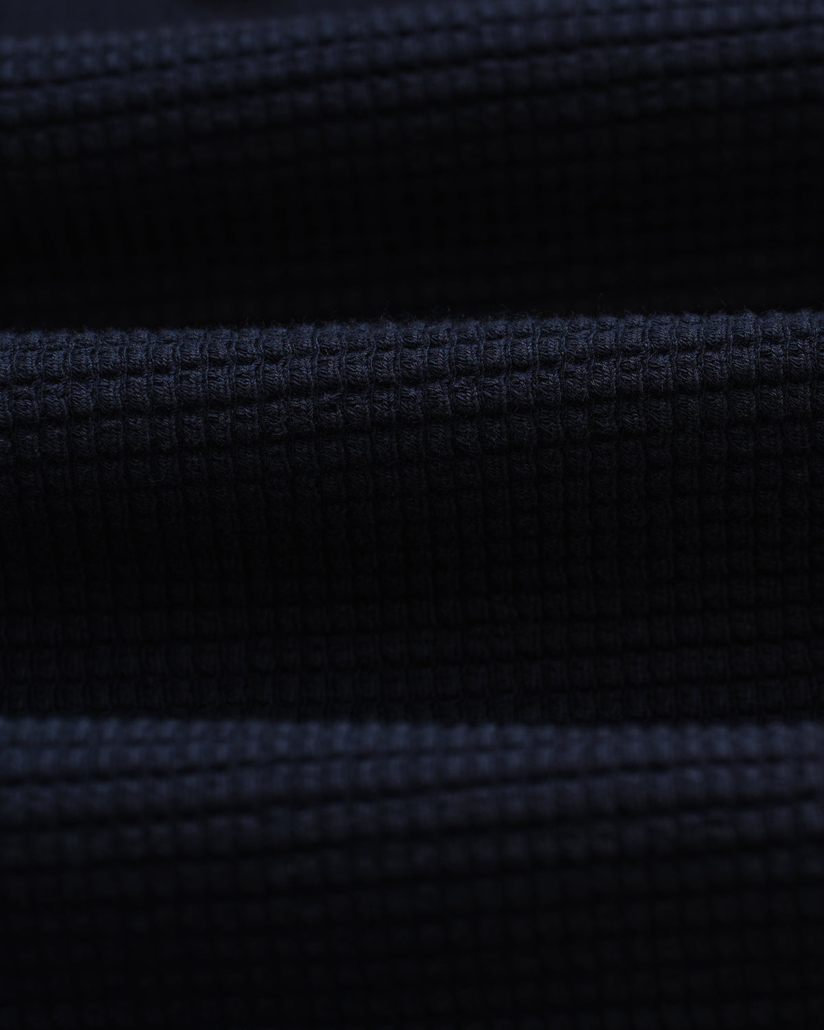 Sam - Navy Textured Waffle Shorts