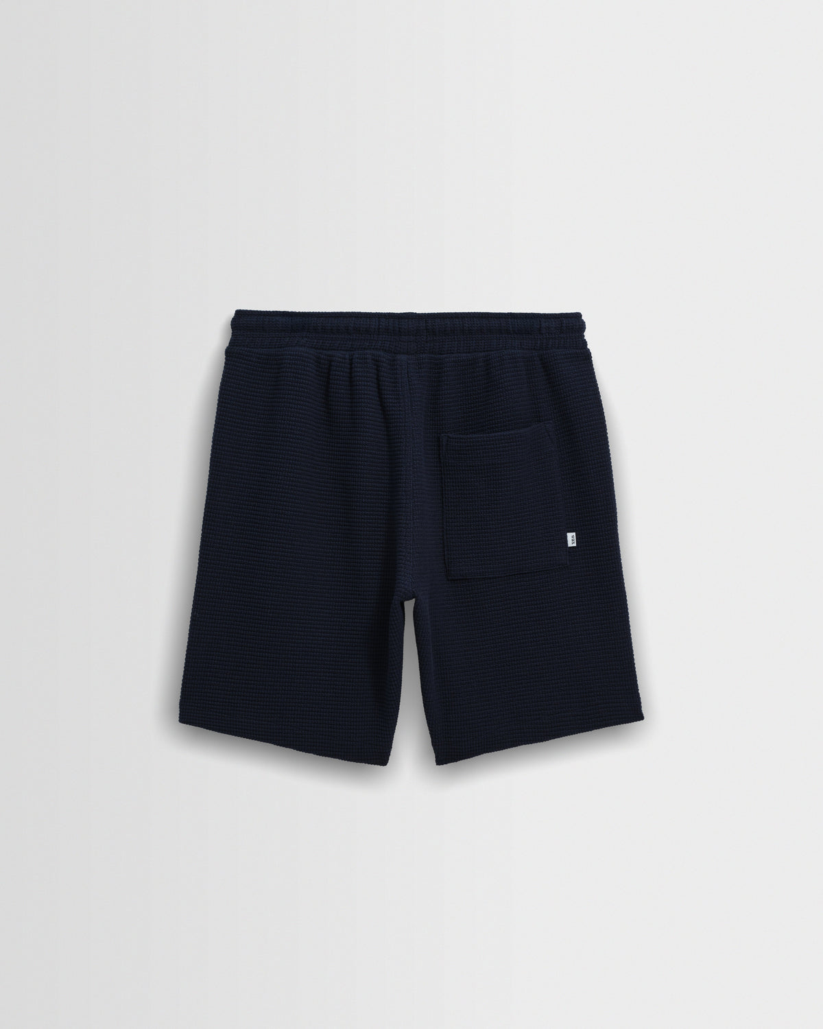 Sam - Navy Textured Waffle Shorts