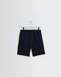 Sam - Navy Textured Waffle Shorts