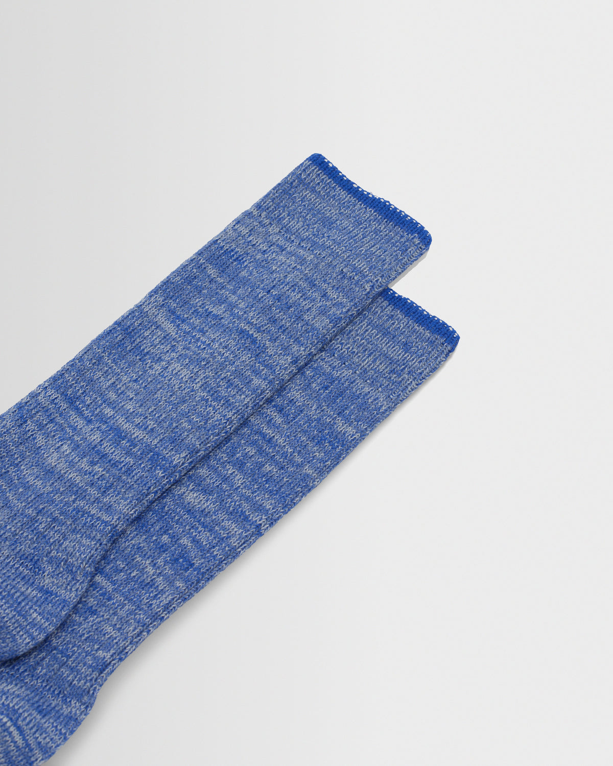Sandwell - Blue Twisted Cotton Socks