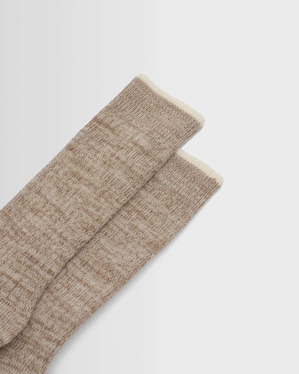 Sandwell - Ecru Twisted Cotton Socks