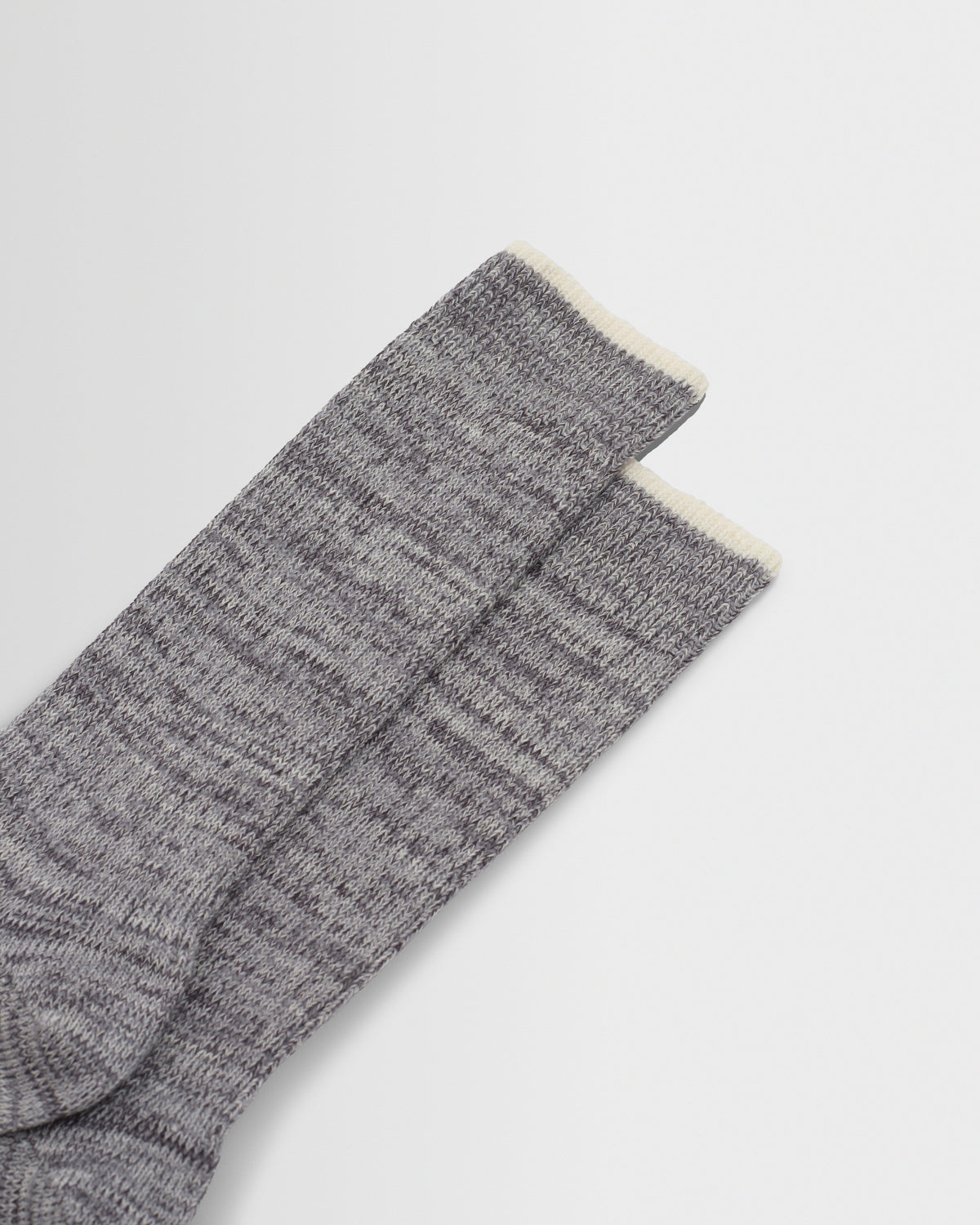 Sandwell - Grey Twisted Cotton Socks