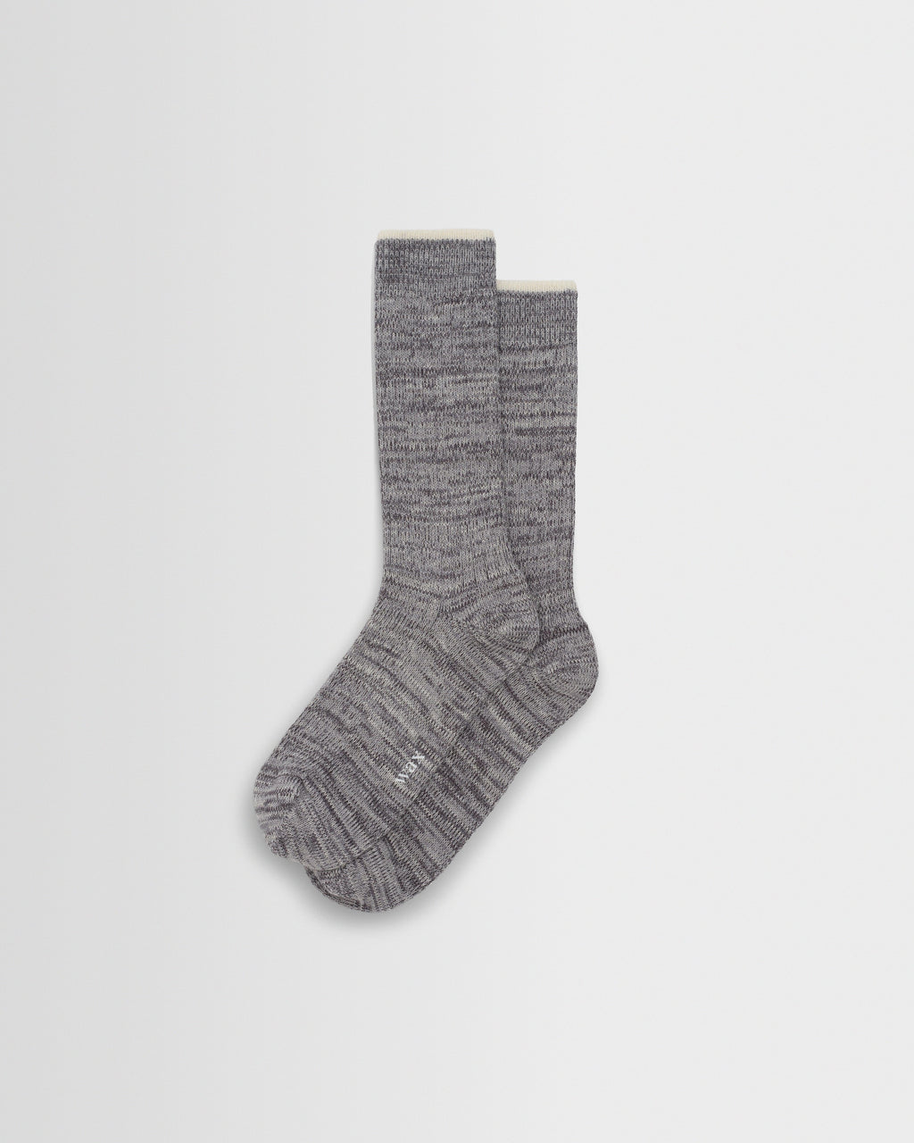 Sandwell - Grey Twisted Cotton Socks