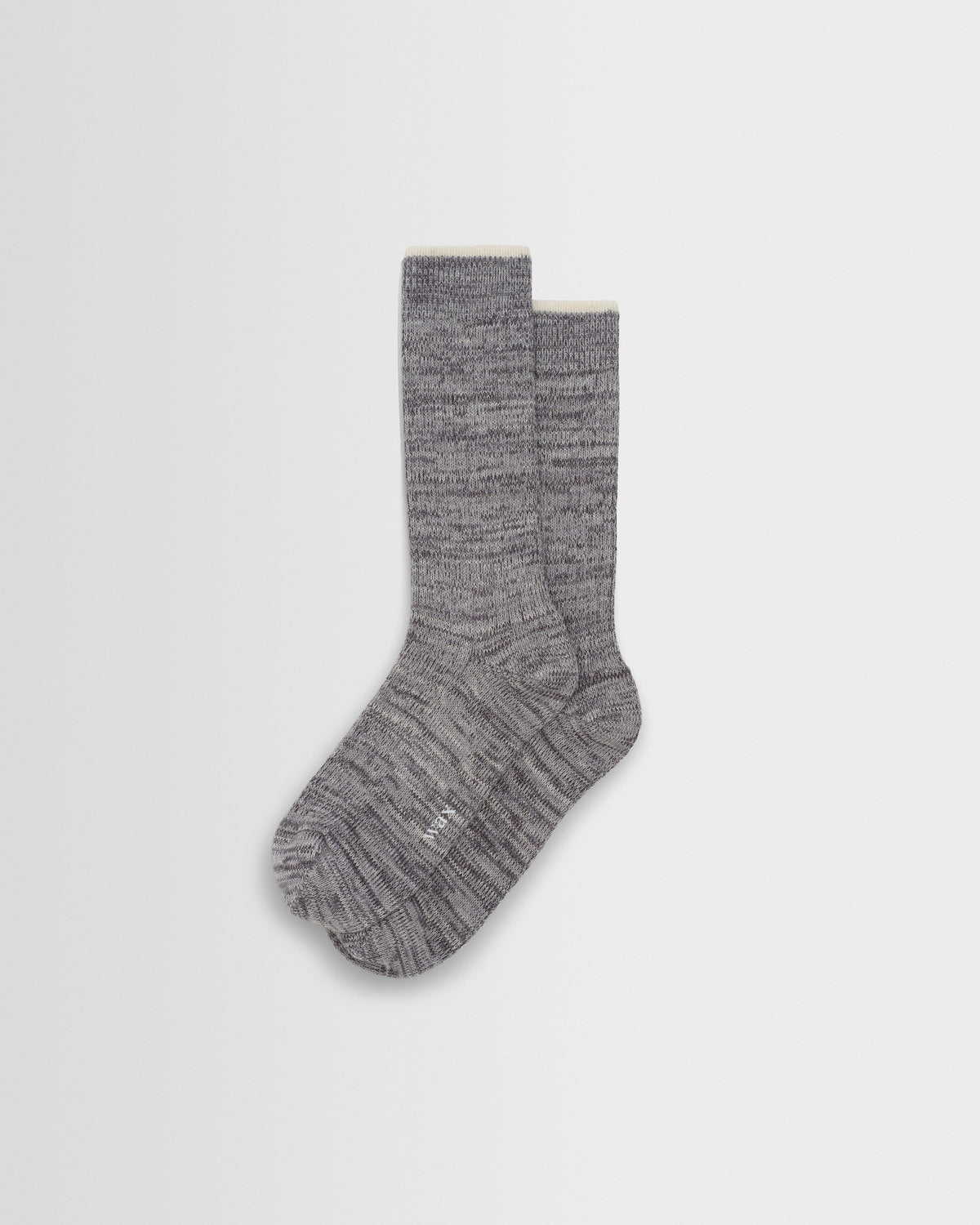 Sandwell - Grey Twisted Cotton Socks
