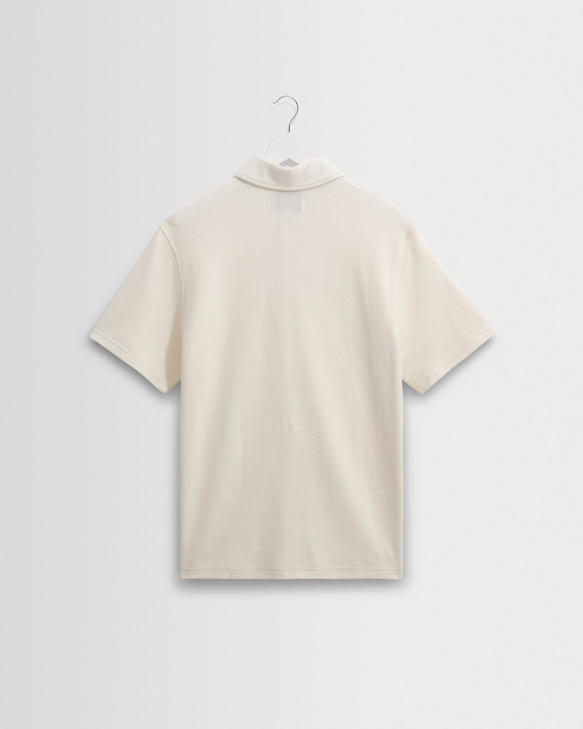 Shore - Ecru Textured Organic Cotton Polo Shirt