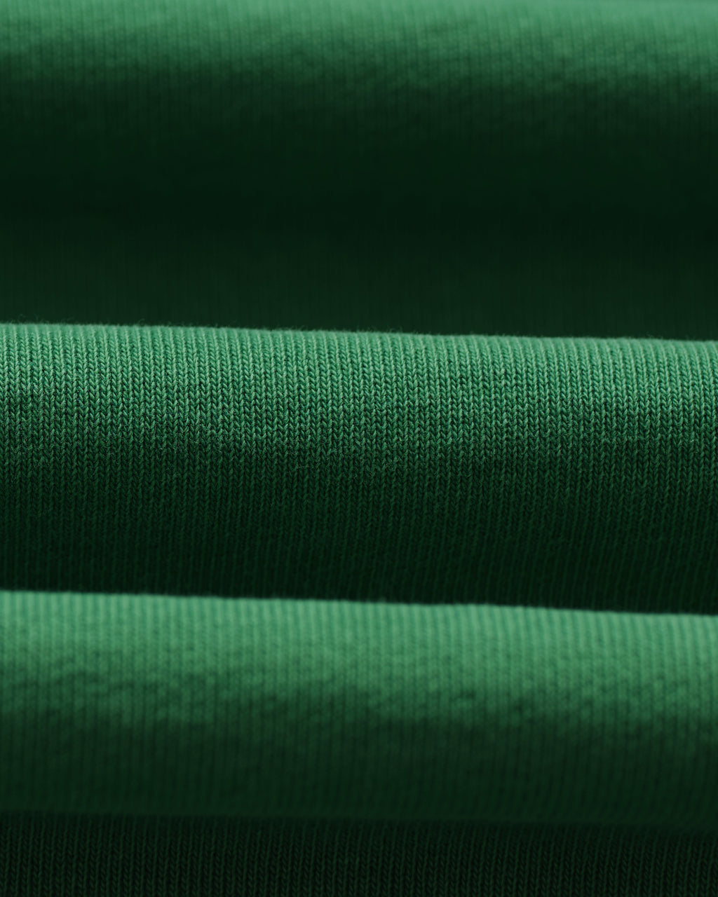 Sidney - Washed Green Loopback Cotton Sweatshirt
