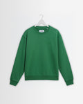 Sidney - Washed Green Loopback Cotton Sweatshirt