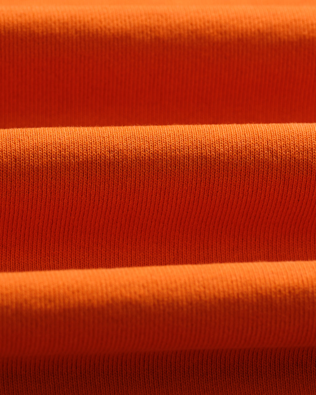Sidney - Washed Orange Loopback Cotton Sweatshirt