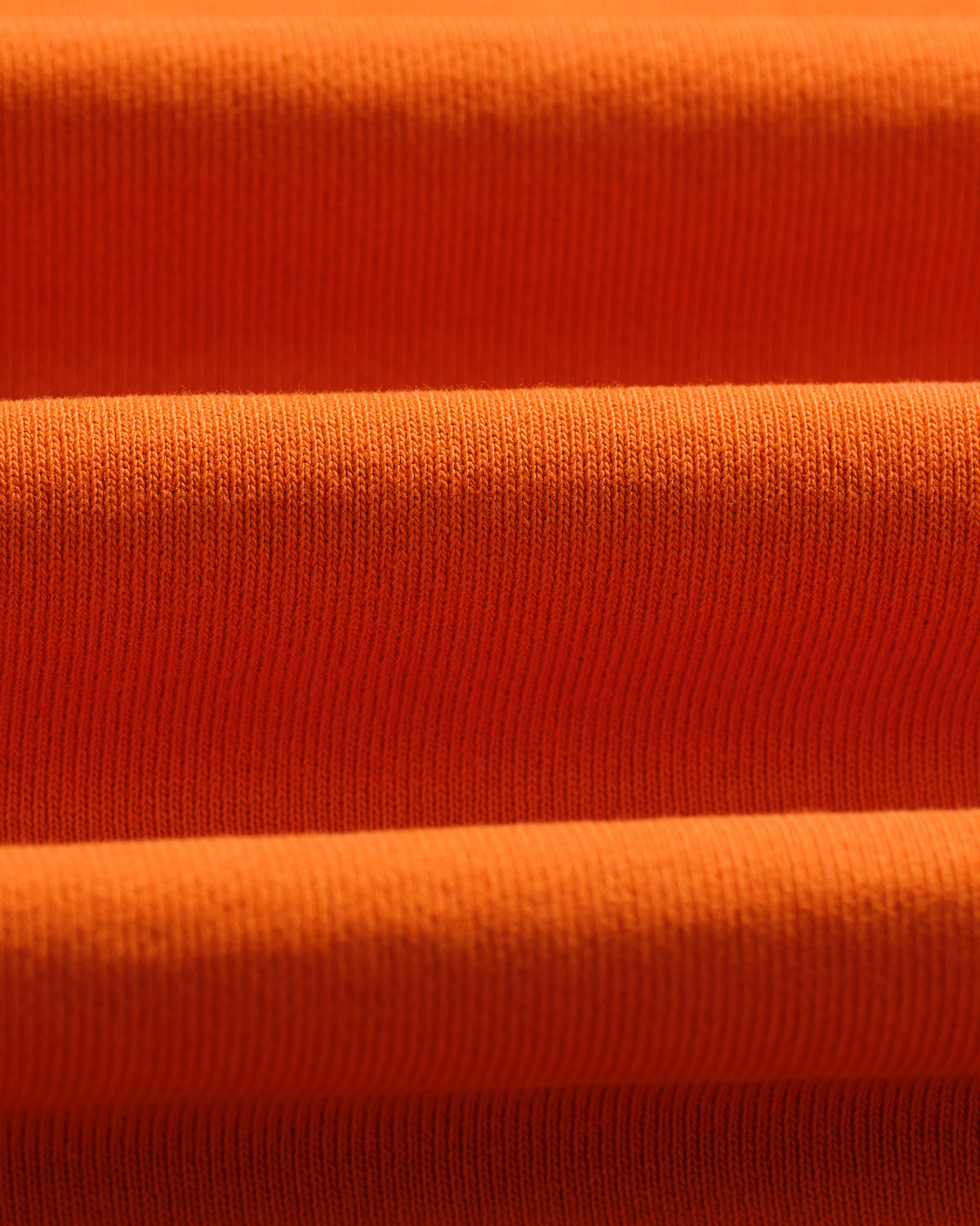 Sidney - Washed Orange Loopback Cotton Sweatshirt