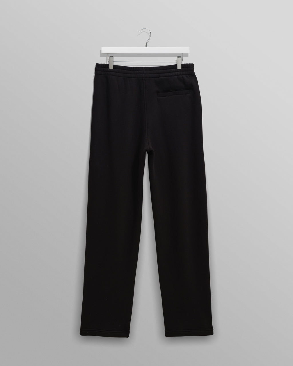 Ska - Black Embroidered Logo Loopback Cotton Joggers