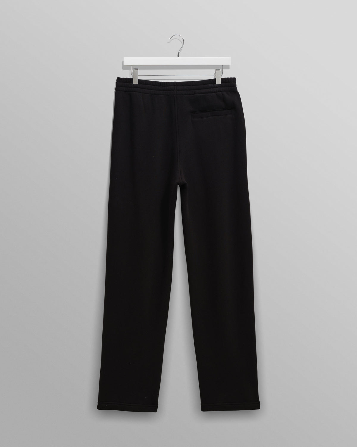 Ska - Black Embroidered Logo Loopback Cotton Joggers