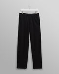 Ska - Black Embroidered Logo Loopback Cotton Joggers