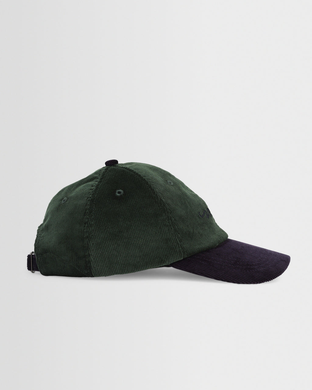 Spencer - Green And Navy Corduroy Sports Cap