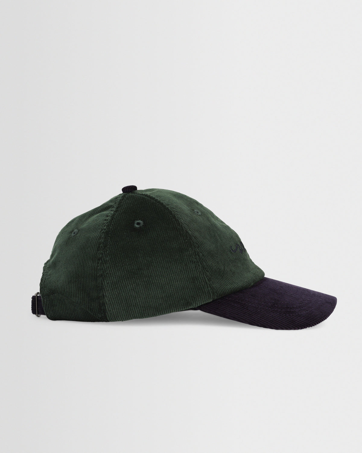 Spencer - Green And Navy Corduroy Sports Cap