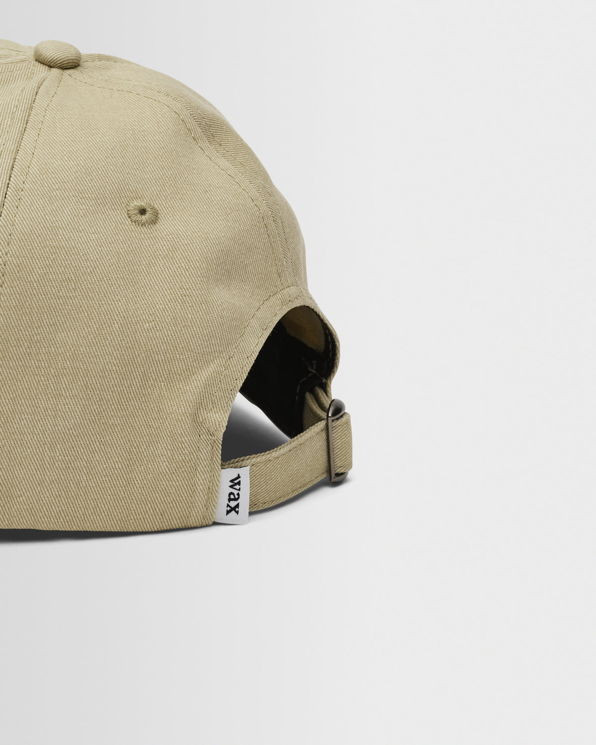 Spencer - Light Khaki Wash Twill Cotton Sports Cap
