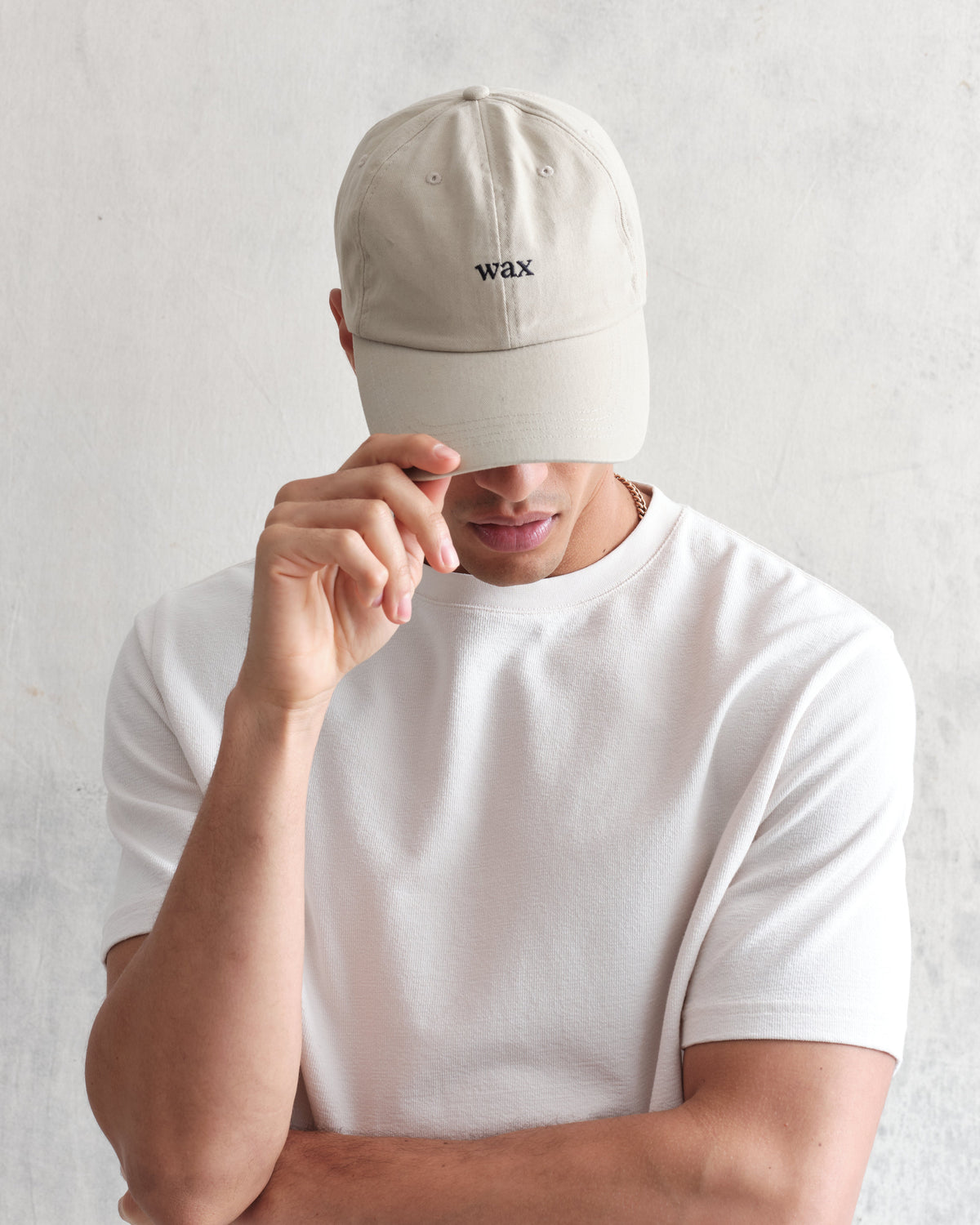 Spencer - Stone Cotton Sports Cap