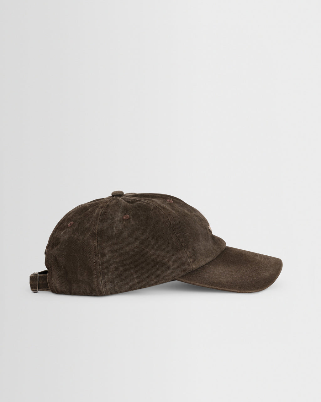 Spencer - Washed Brown Heavy Cotton Twill Sports Cap