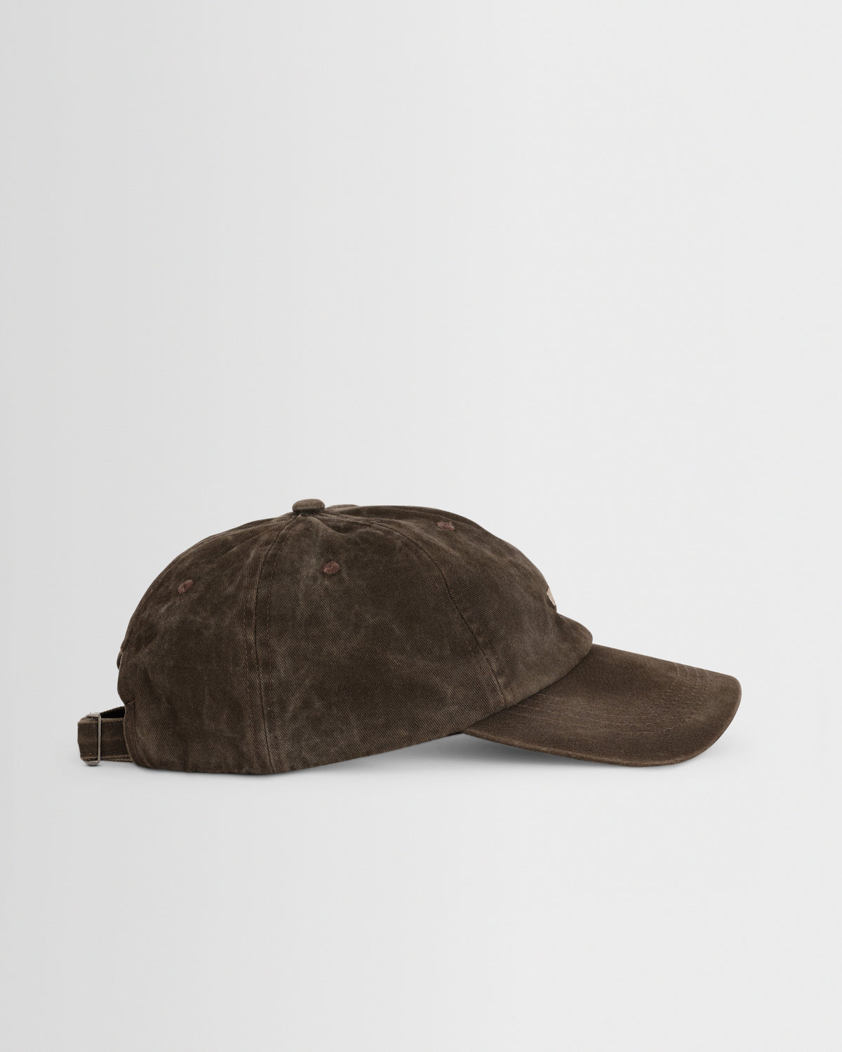 Spencer - Washed Brown Heavy Cotton Twill Sports Cap