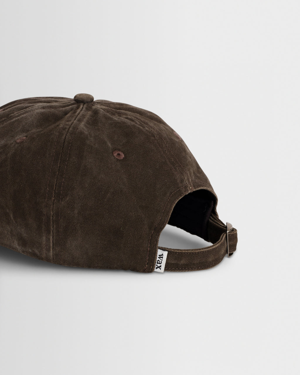 Spencer - Washed Brown Heavy Cotton Twill Sports Cap