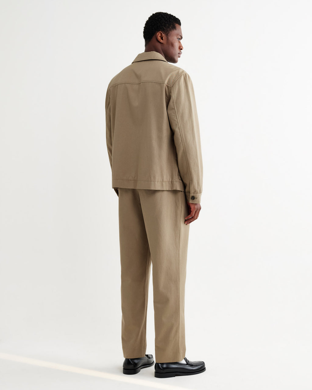 Strand - Beige Cotton Tencel Twill Jacket