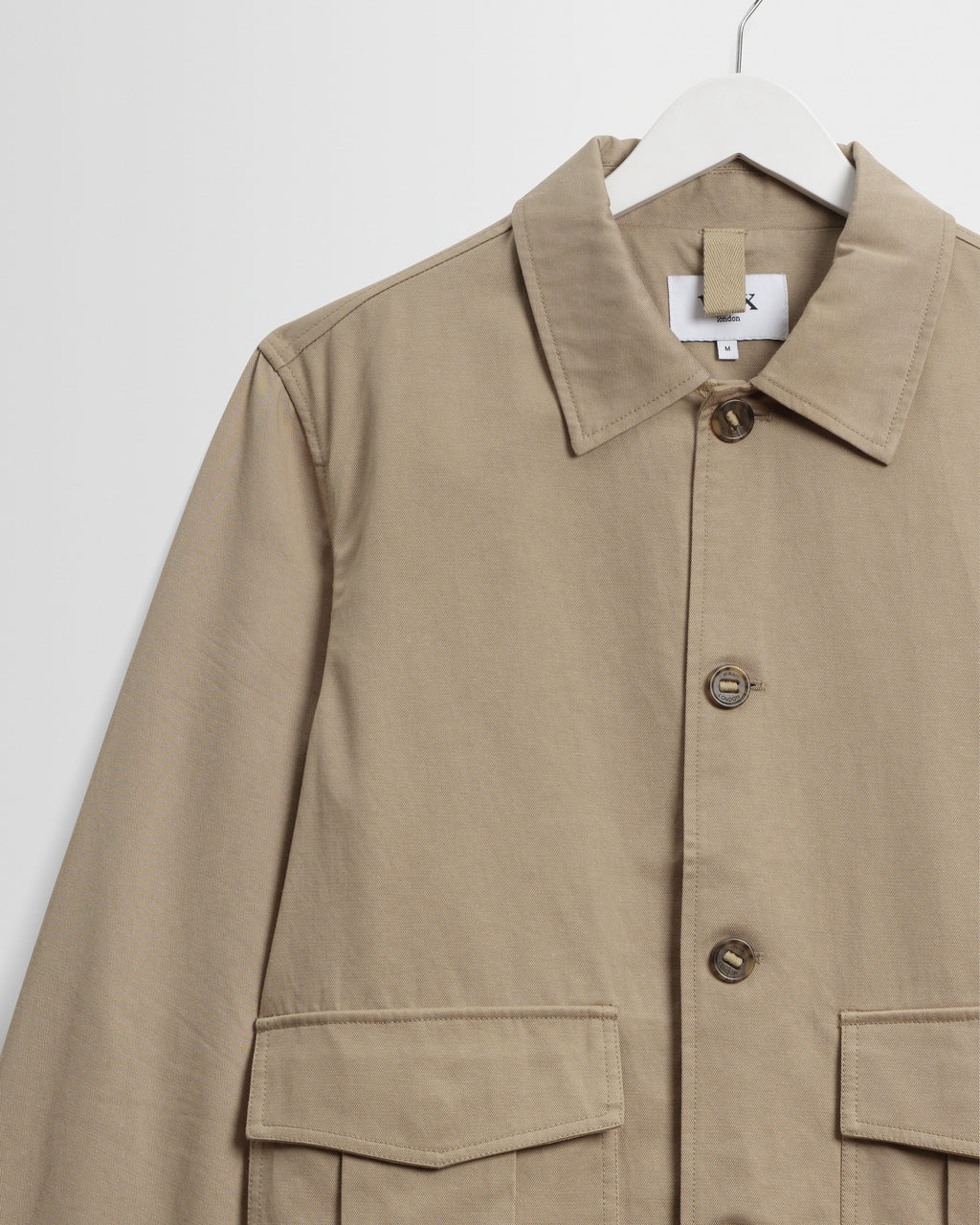 Strand - Beige Cotton Tencel Twill Jacket
