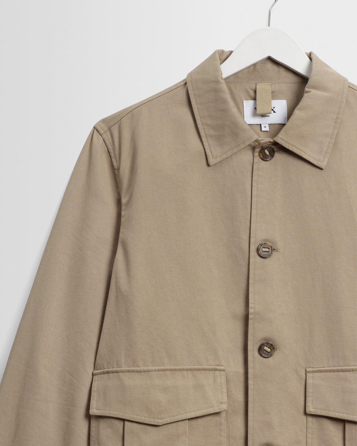 Strand - Beige Cotton Tencel Twill Jacket