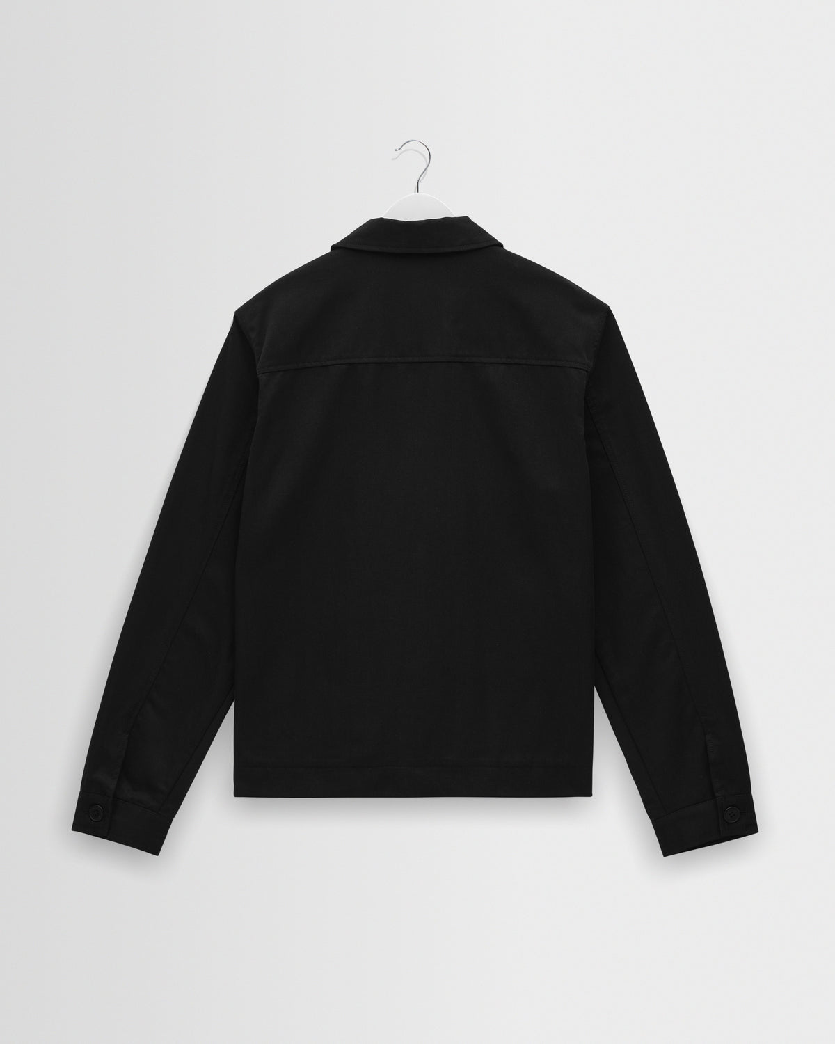 Strand - Black Cotton Tencel Twill Jacket