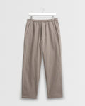Tyne - Natural Chalk Stripe Trousers