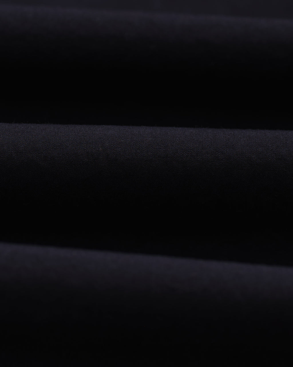 Tyne - Navy Cotton Poplin Loose Fit Trousers