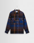 Whiting - Blue And Brown Bold Check Overshirt