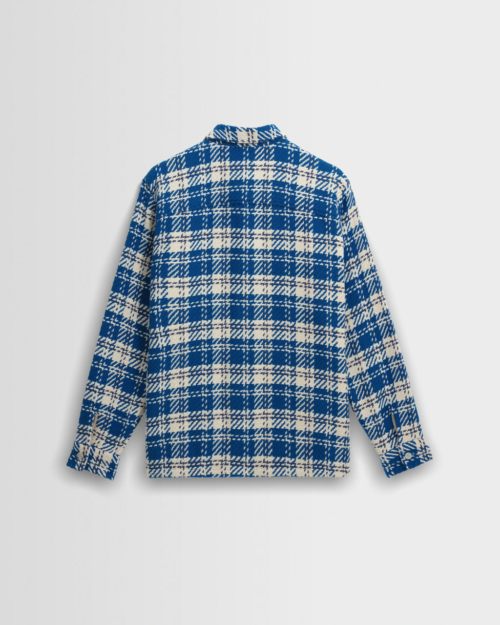 Whiting - Blue And Ecru Oran Check Overshirt