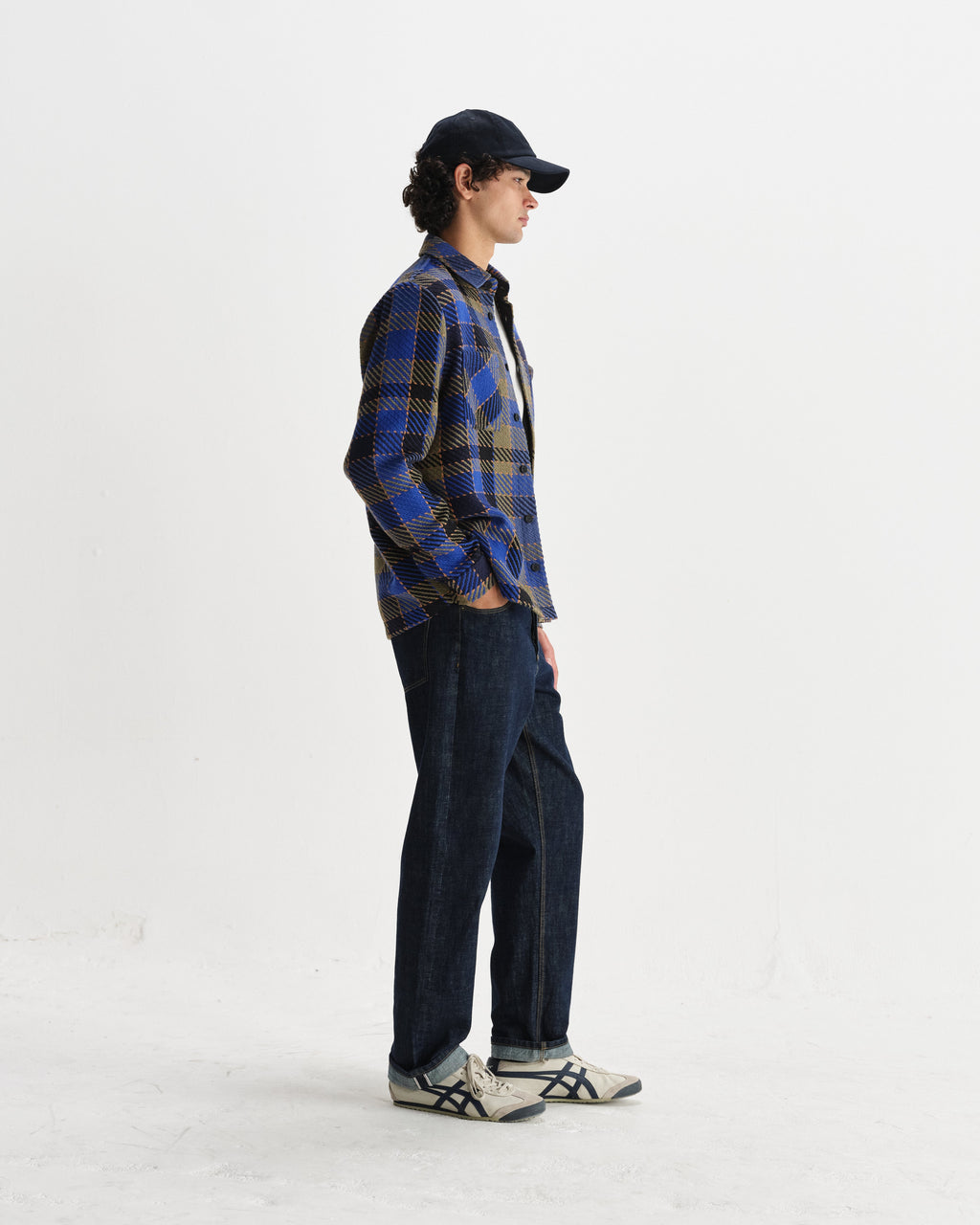 Whiting - Blue And Khaki Pike Check Overshirt
