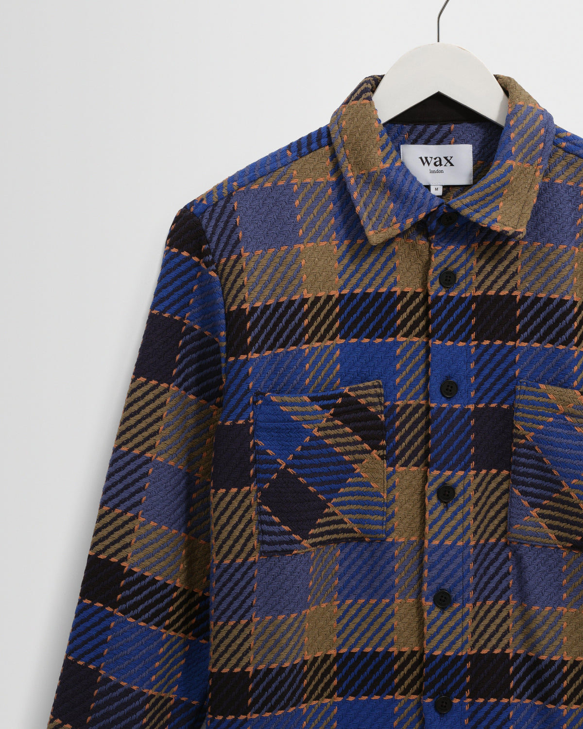 Whiting - Blue And Khaki Pike Check Overshirt