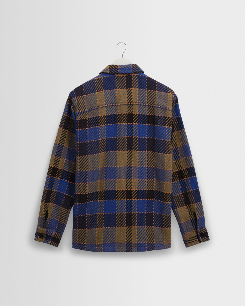 Whiting - Blue And Khaki Pike Check Overshirt