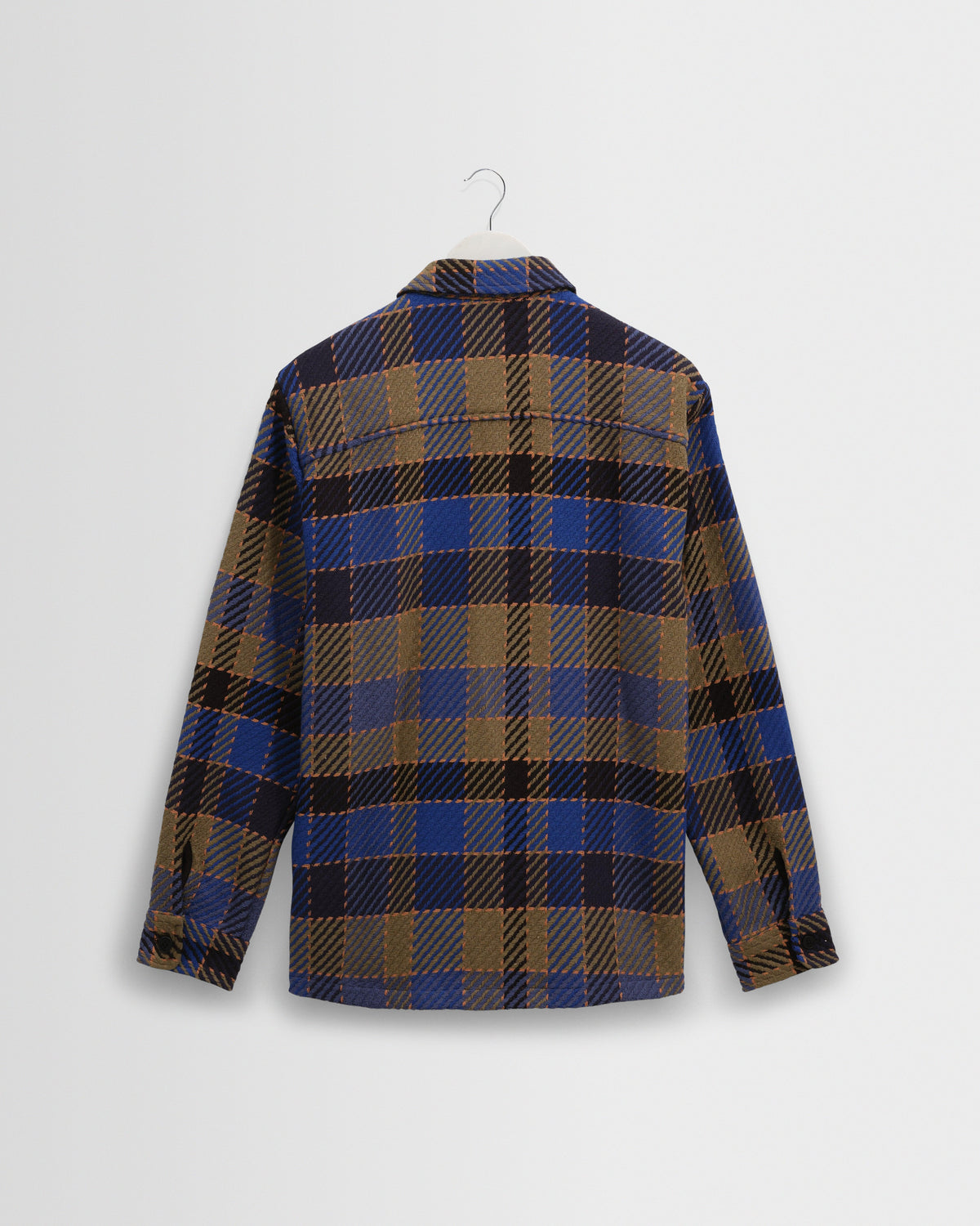 Whiting - Blue And Khaki Pike Check Overshirt