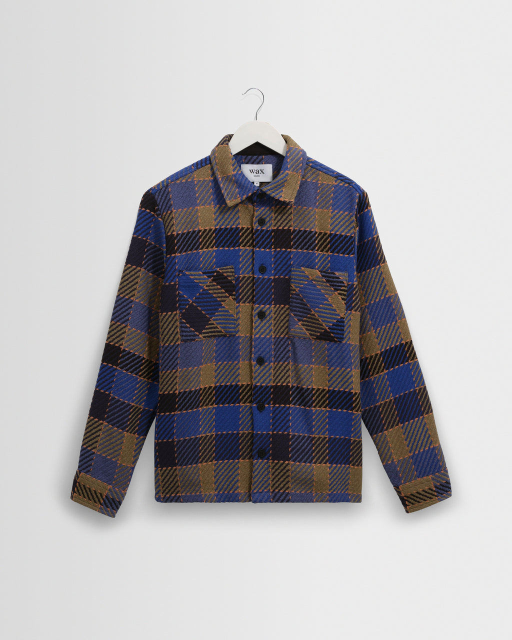 Whiting - Blue And Khaki Pike Check Overshirt