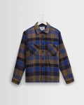 Whiting - Blue And Khaki Pike Check Overshirt